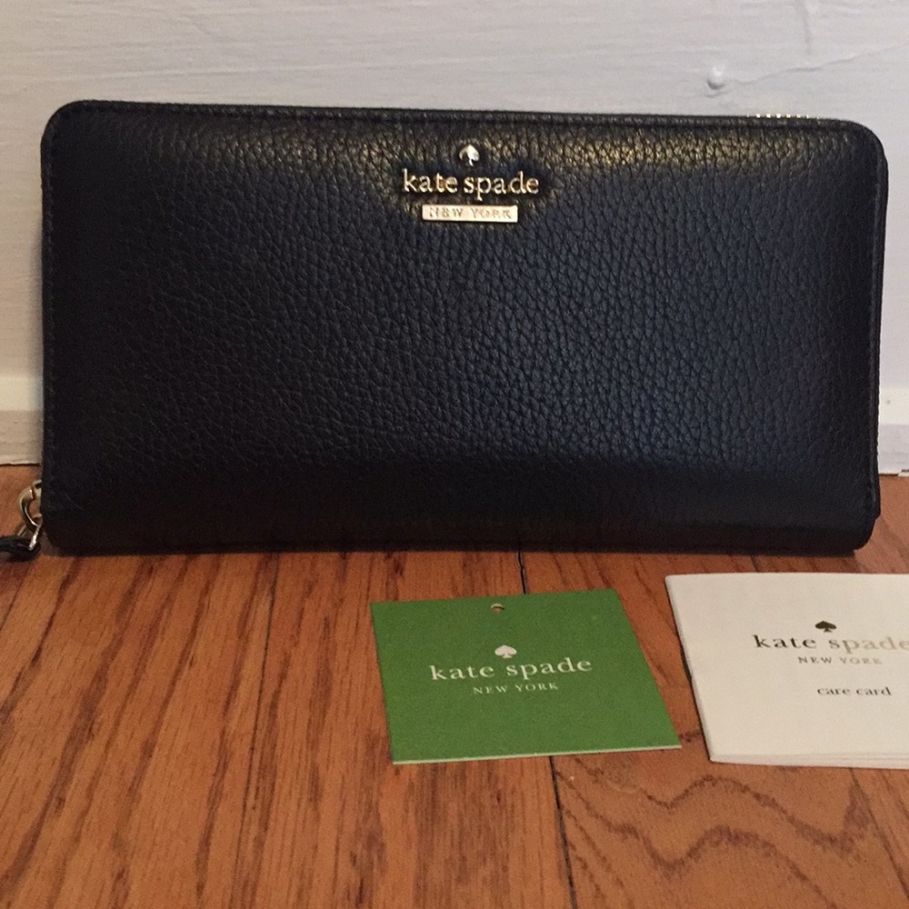 Kate Spade Jackson Street Lacey Leather Wallet